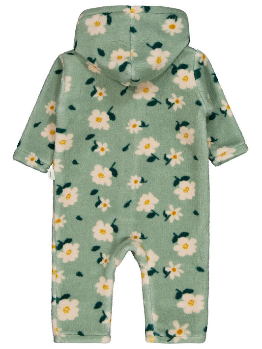 Civil Baby Çiçek Baskılı 6-18 Ay Tulum - Yeşil