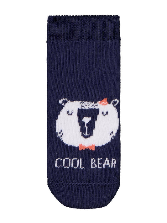 Civil Baby Animal Havlu 6- 3'lü Bebek Erk Çorap Set