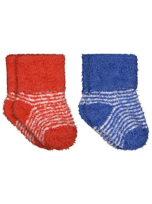 Civil Baby Yumoş İp Kıvrık 6- 2'li Bebek Erkek Çorap Set