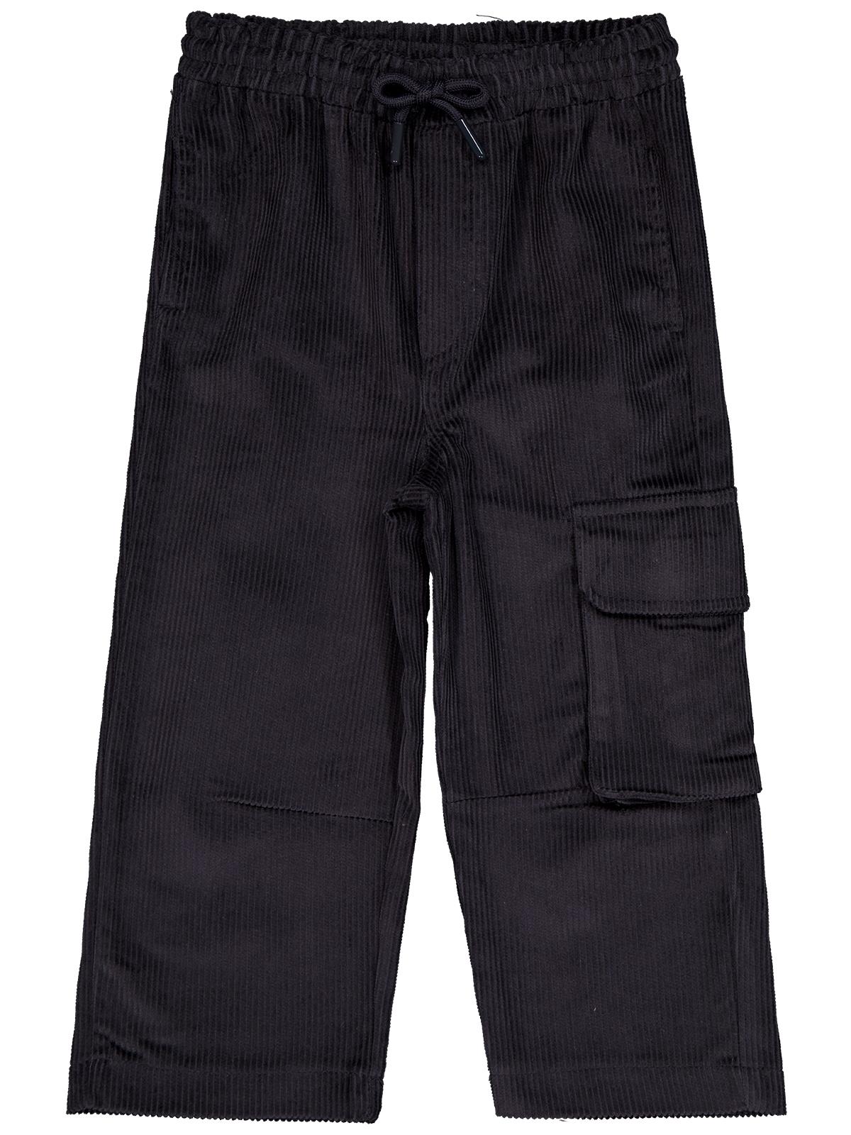 Civil Boys Kargo Cepli Kadife 6-9 Yaş Pantolon - Gri