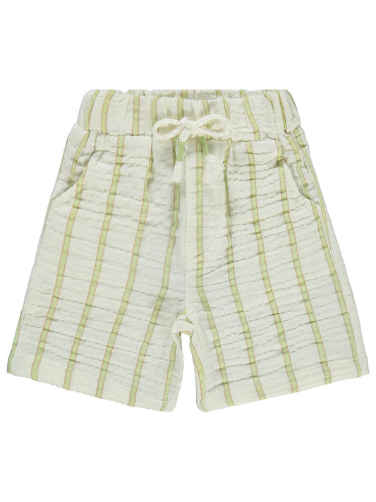 Civil Baby Çizgili Müslin 6-18 Ay Kapri - Yeşil