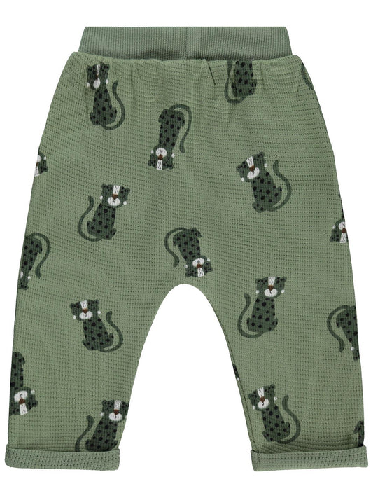 Civil Baby Cute Tiger Baskılı 6-18 Ay Eşofman Altı - Haki