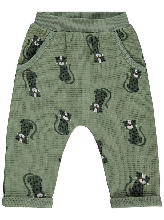 Civil Baby Cute Tiger Baskılı 6-18 Ay Eşofman Altı - Haki