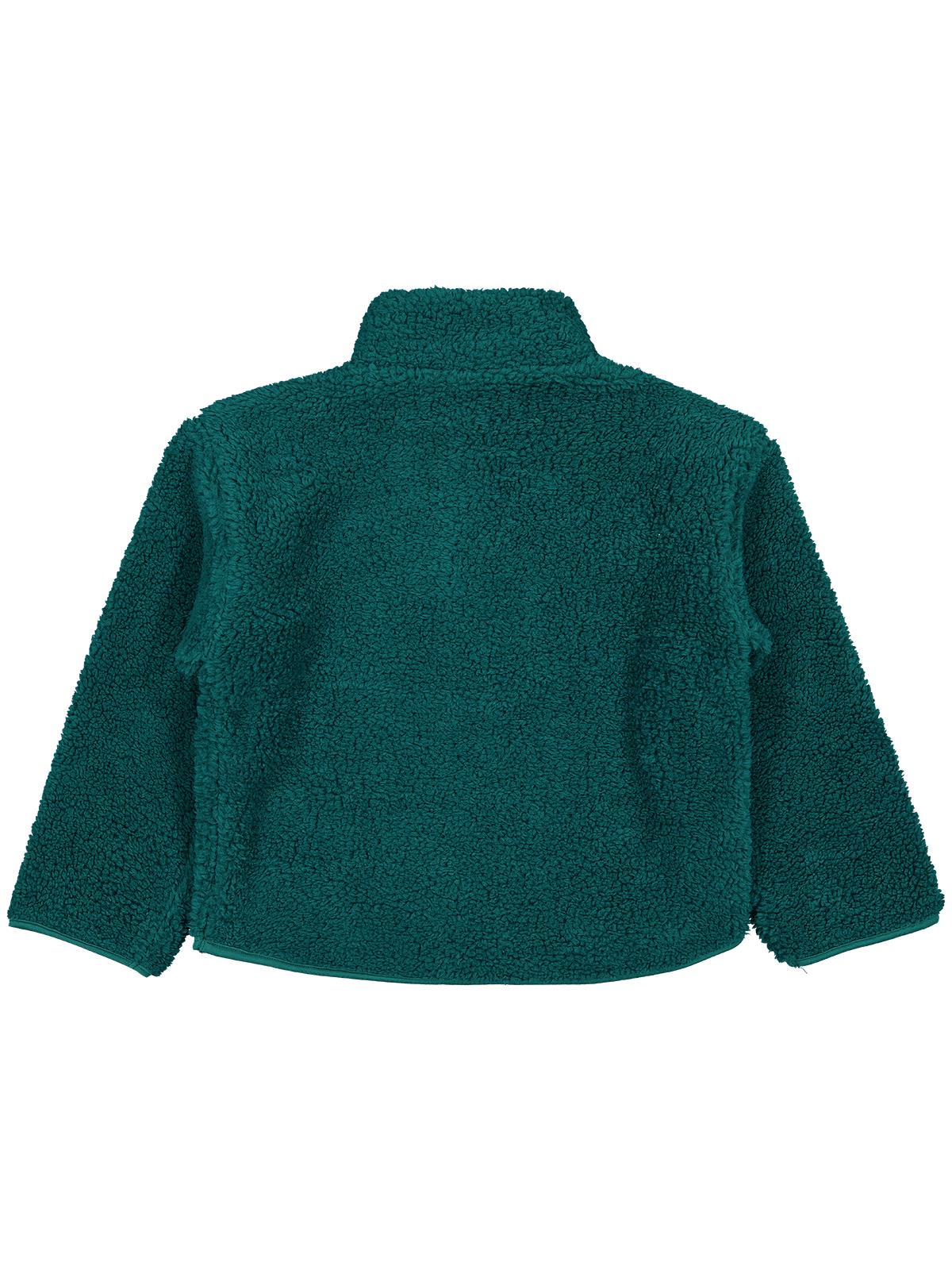 Civil Boys Biyeli Yarım Fermuarlı 6-9 Yaş Sweatshirt - Yeşil
