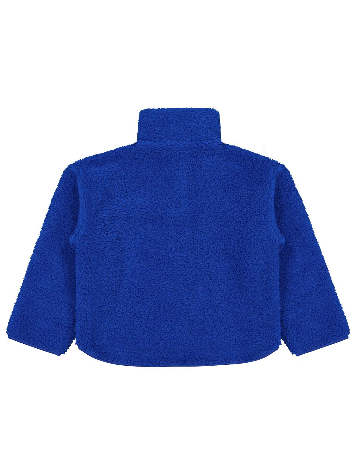 Civil Boys Biyeli Yarım Fermuarlı 6-9 Yaş Sweatshirt - Mavi