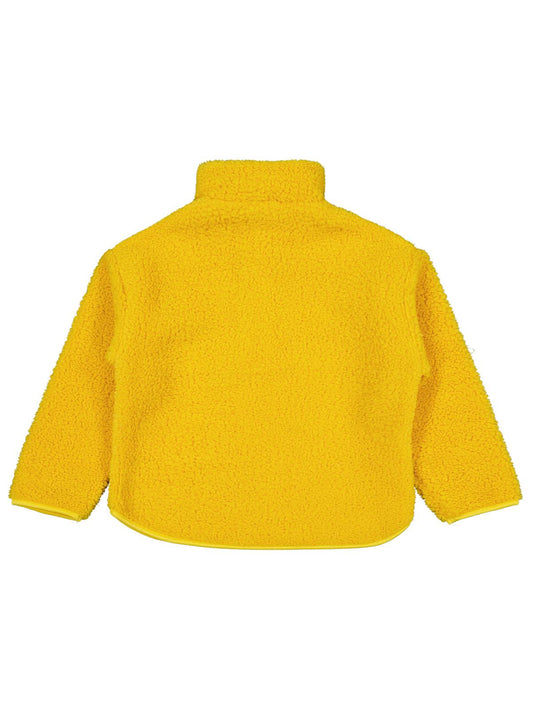 Civil Erkek Çocuk Biyeli Yarım Fermuarlı Sweatshirt | Velsoft | Okul Kreş ve Günlük Kullanım - Hardal