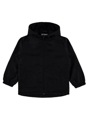 Civil Boys İçi Polarlı Basic 10-13 Yaş Yağmurluk - Siyah