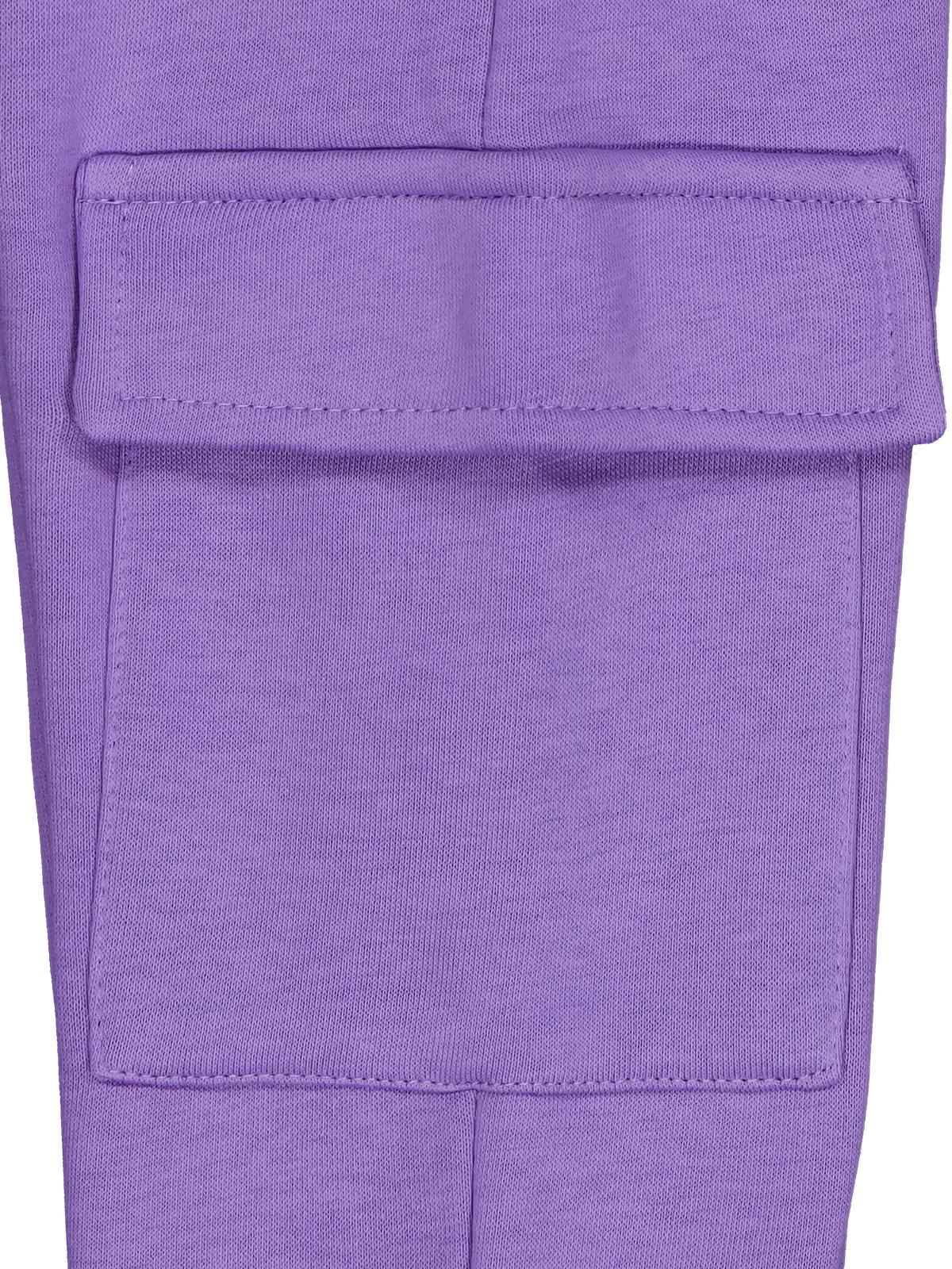 Civil Girls Kargo Cepli 2-5 Yaş Eşofman Altı - Lila