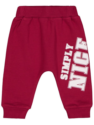 Civil Baby Simply Nice Baskılı 6-18 Ay Tek Alt Bebe - Bordo