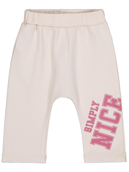 Civil Baby Simply Nice Baskılı 6-18 Ay Tek Alt Bebe - Bej