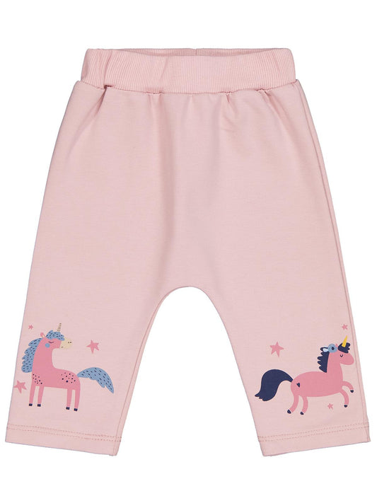 Civil Baby Unicorn Baskılı 6-18 Ay Tek Alt Bebe - Pembe
