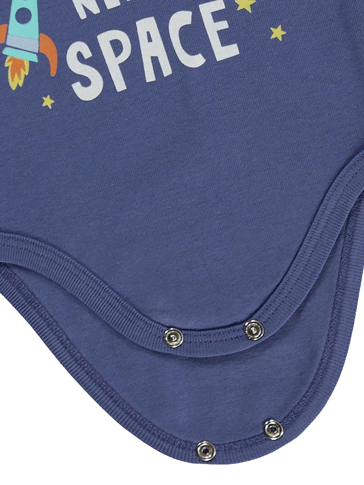 Civil Baby 3 lü Roket Empirmeli Kısa Kol 0-36 Ay Çıtçıtlı Badi - Yeşil