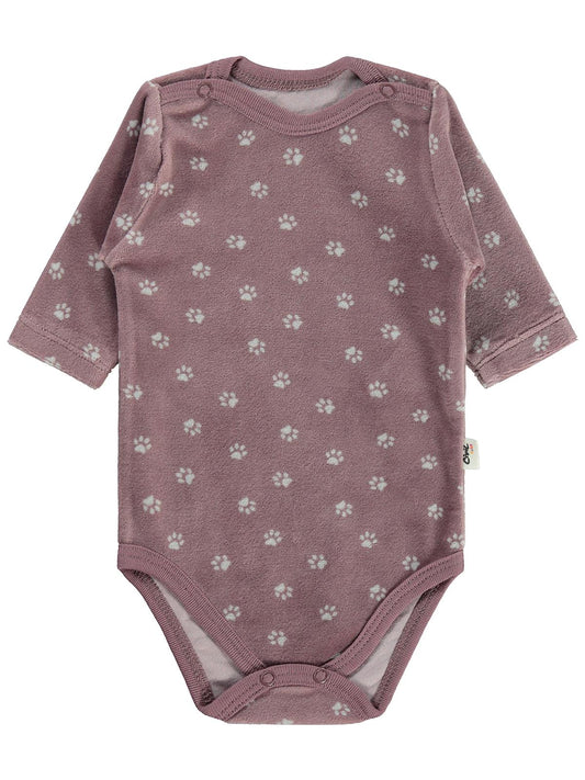 Civil Baby Mini Pati Empirme 1-18 Ay Çıtçıtlı Badi - Kahve