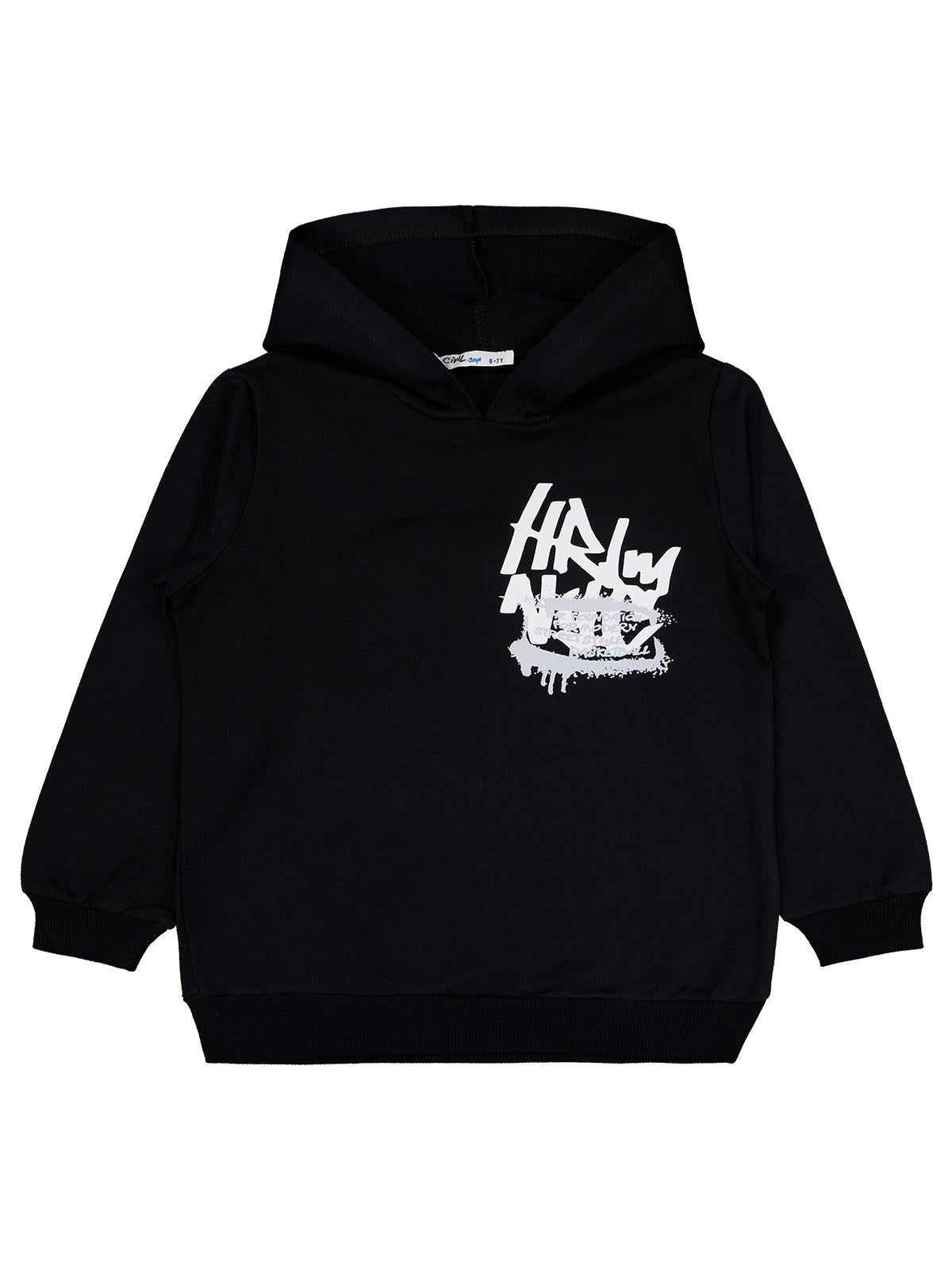 Civil Boys Rules Baskılı 2'li Set 6-9 Yaş Sweatshirt