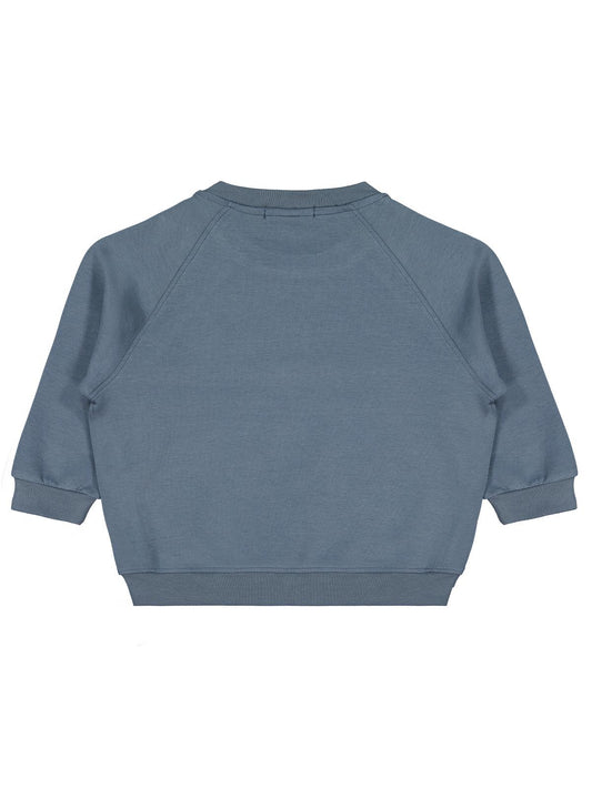 Pierre Cardin Armalı Sweatshirt | Çelik İnterlok Uzun Kol | Okul Kreş ve Günlük Kullanım - Gri