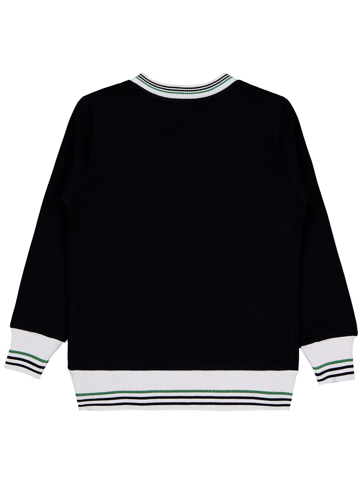Civil Boys Foreyer Baskılı 10-13 Yaş Sweatshirt - Siyah
