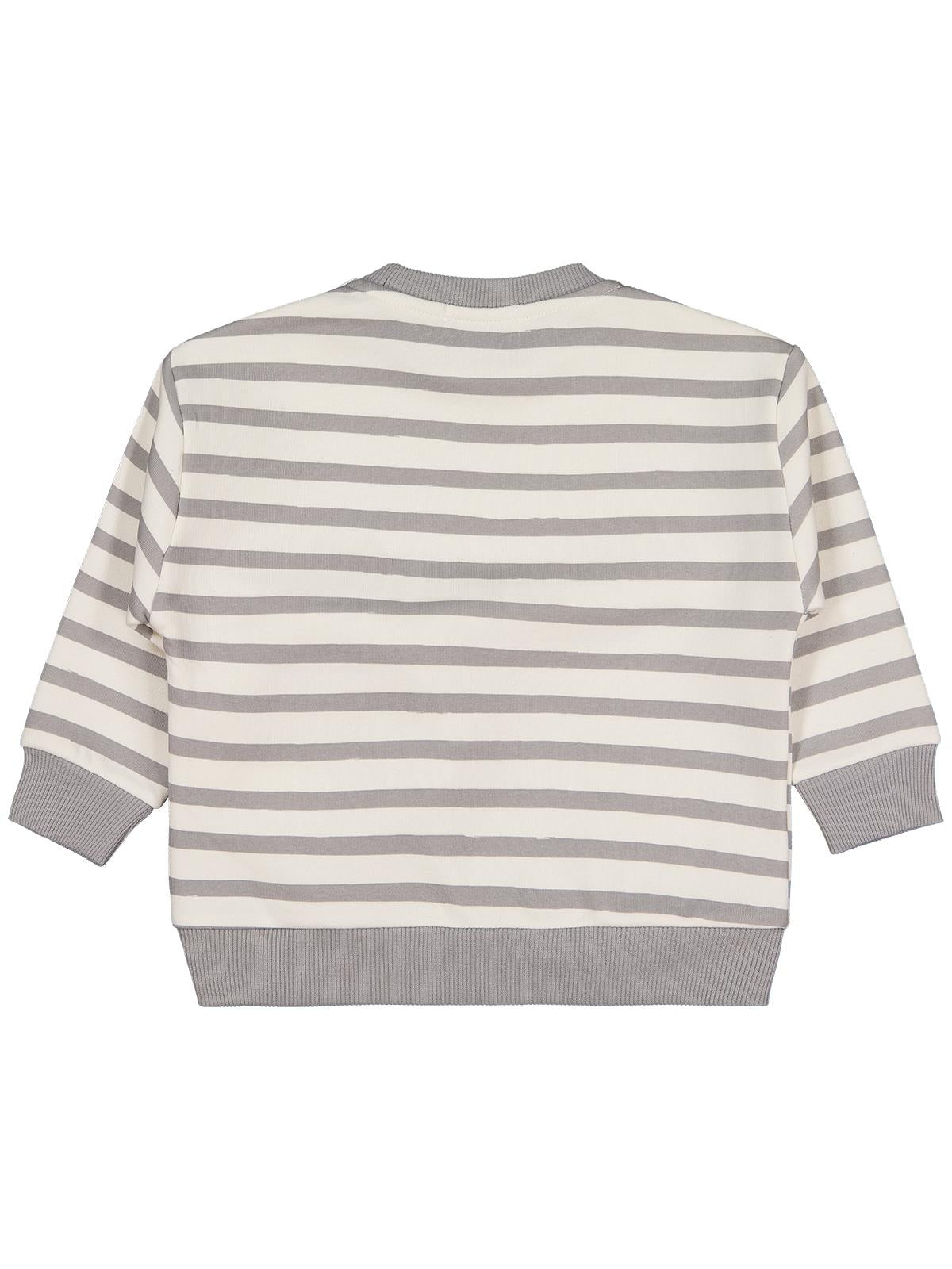 Civil Boys Köpek Çantalı 2-5 Yaş Sweatshirt - Gri
