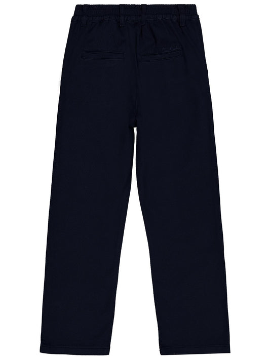 Pierre Cardin Nakışlı Pantolon | Gabardin | Okul Kreş ve Günlük Kullanım - Lacivert