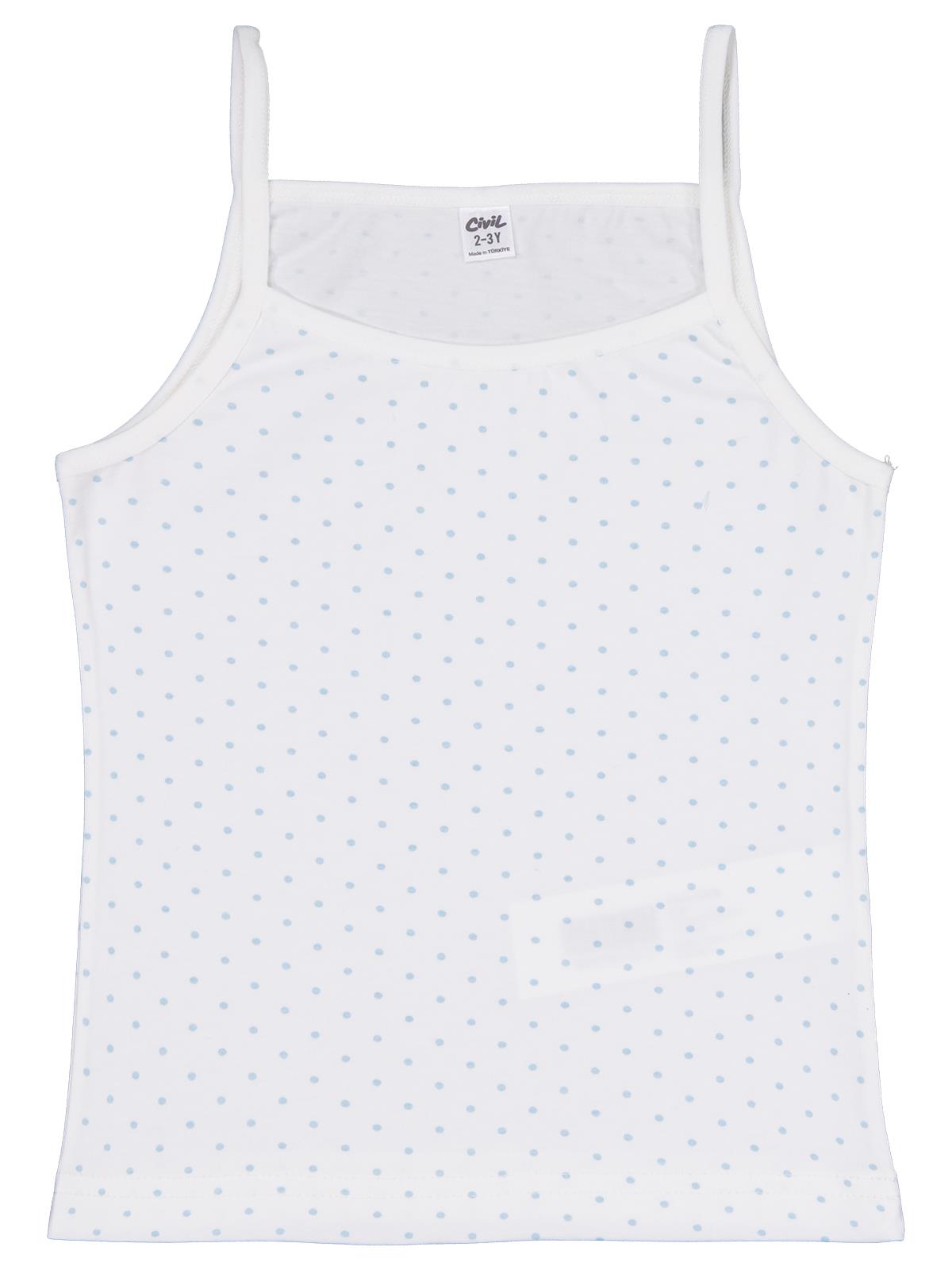 Civil Girls Mint-Ekru  2-10 Yaş Kız Çocuk 2'li Atlet