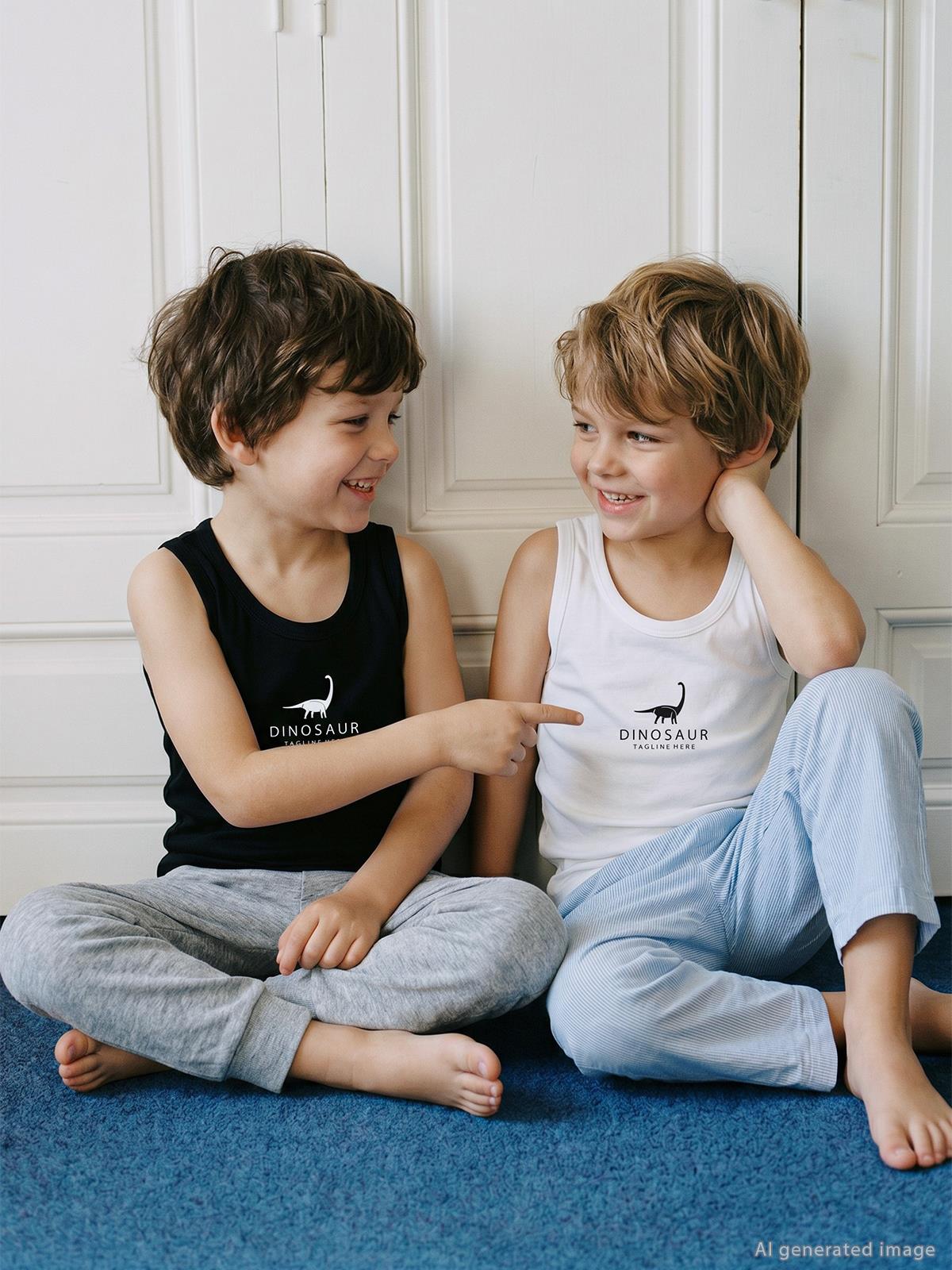 Civil Boys Erkek Çocuk 2'li Atlet 2-10 Yaş