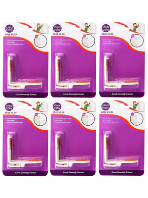 İdeal Baby Köşe Kilidi 6'lı Set