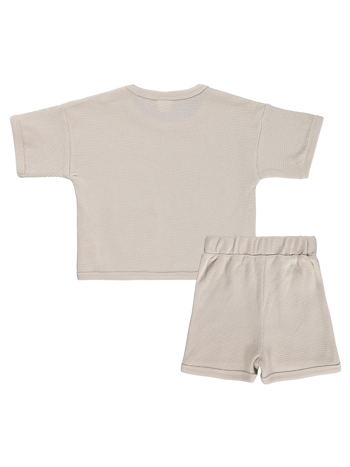 Civil Baby Cepli Basic 6-18 Ay Takım - Bej