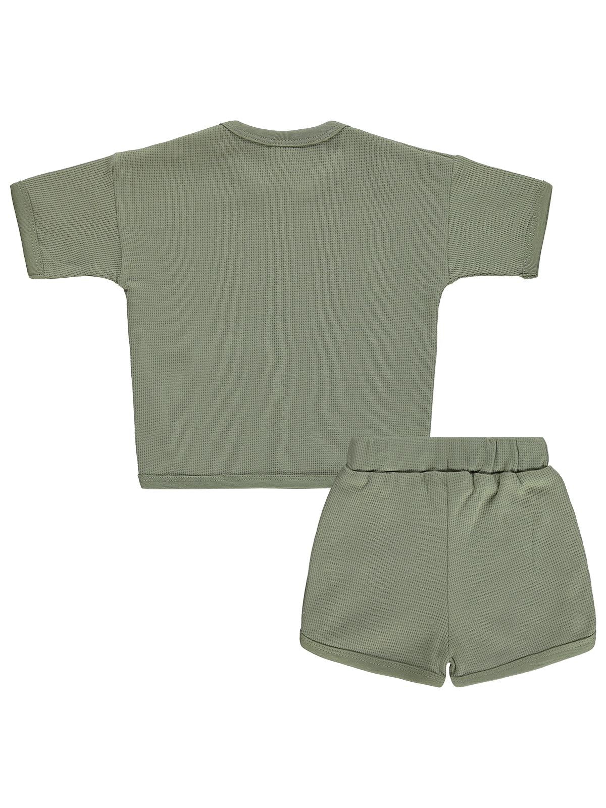 Civil Baby Cepli Basic 6-18 Ay Takım - Haki