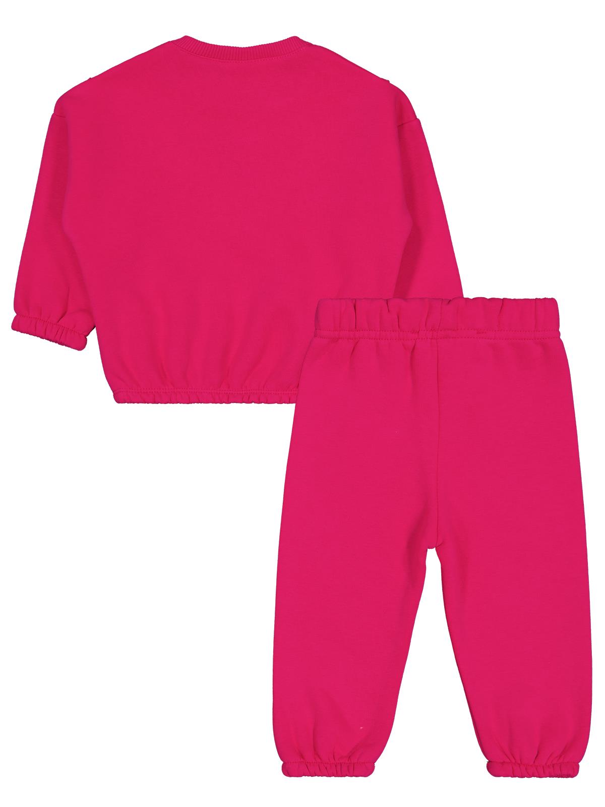 Civil Baby Hello My Little One Etiketli 6-18 Ay Takım - Fusya
