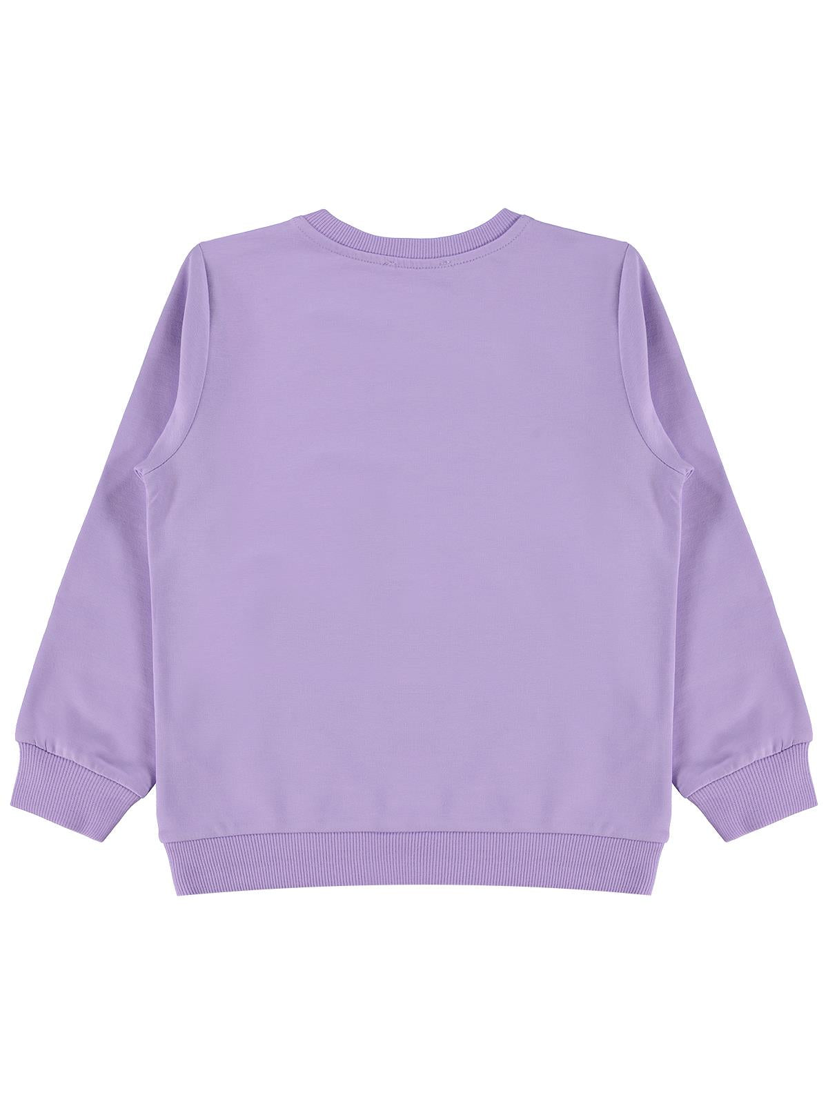 Civil Girls 6-9 Yaş Sweatshirt - Lila