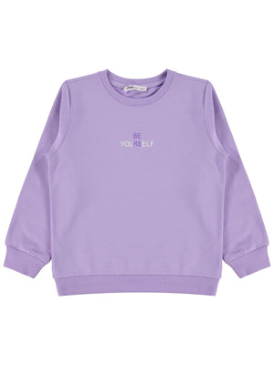 Civil Girls 6-9 Yaş Sweatshirt - Lila