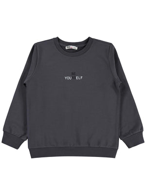 Civil Girls 6-9 Yaş Sweatshirt - Gri