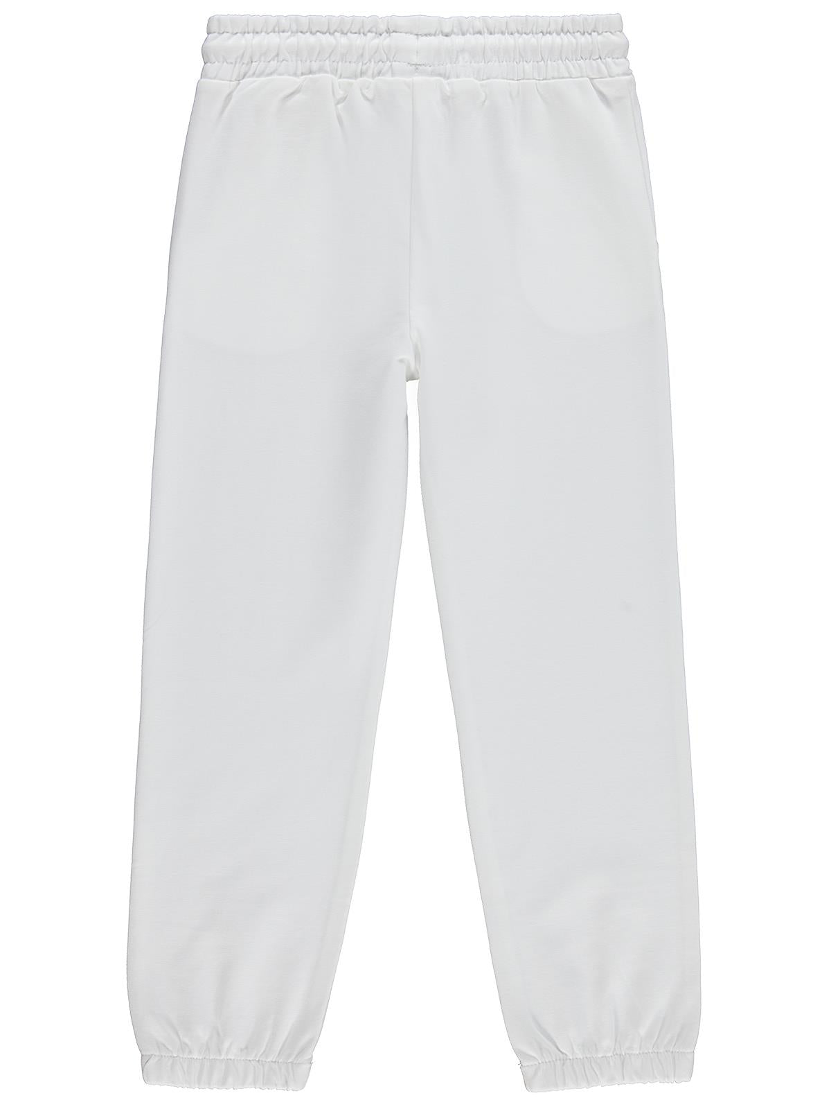Civil Girls 6-9 Yaş Eşofman Altı - Kırık Beyaz