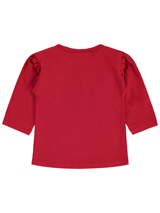 Civil Baby Düz Basic 6-18 Ay Sweatshirt - Kırmızı