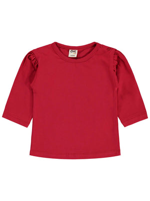Civil Baby Düz Basic 6-18 Ay Sweatshirt - Kırmızı