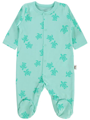 Civil Baby Kaplumbağa Empirme 1-9 Ay Tulum - Yeşil