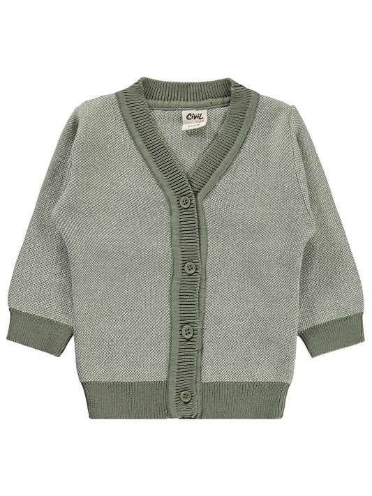 Civil Baby Hırkalı 6-18 Ay Takım - Yeşil