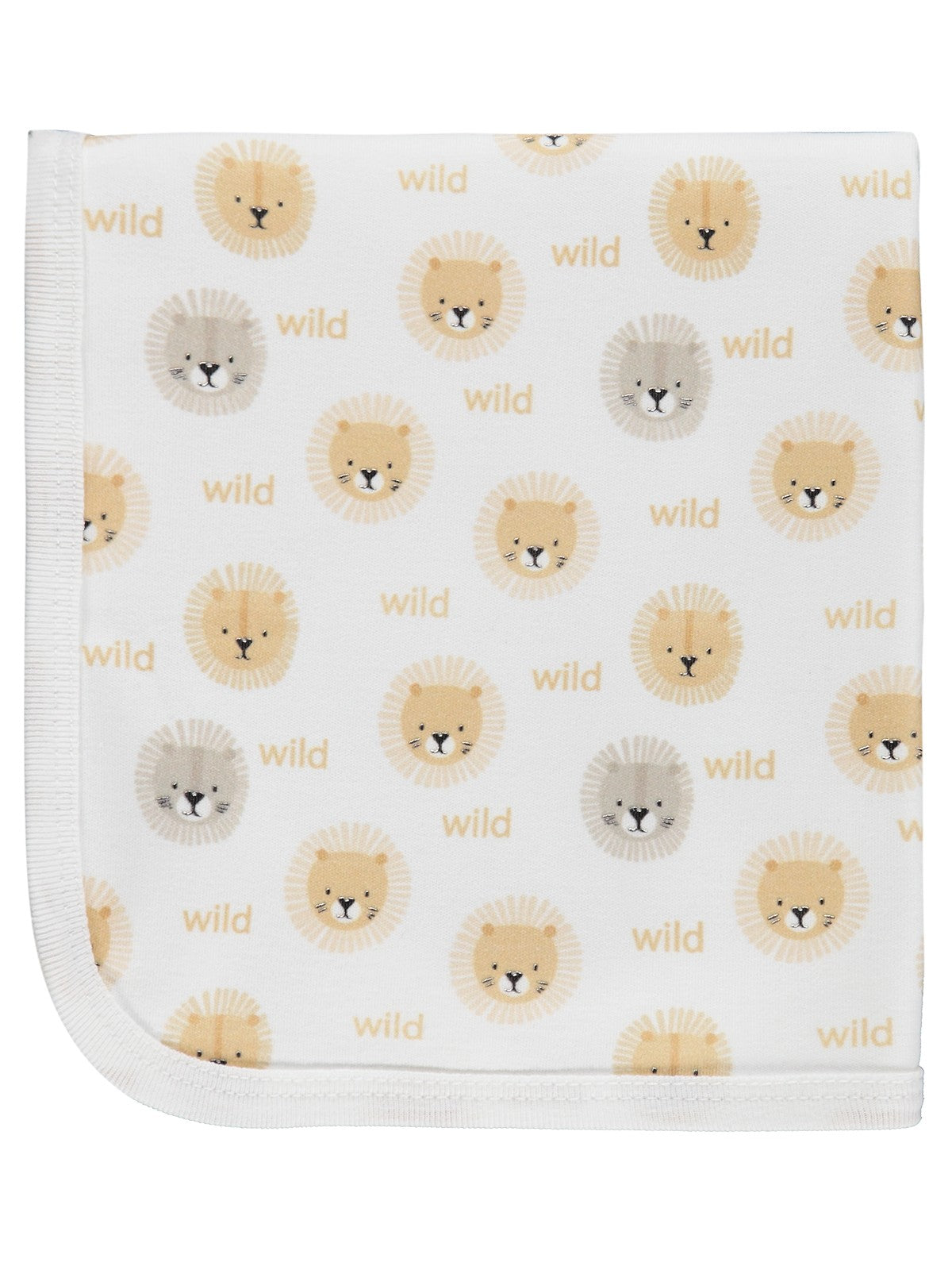 Civil Baby Ayı Wild Empirme 80x90 Battaniye - Ekru