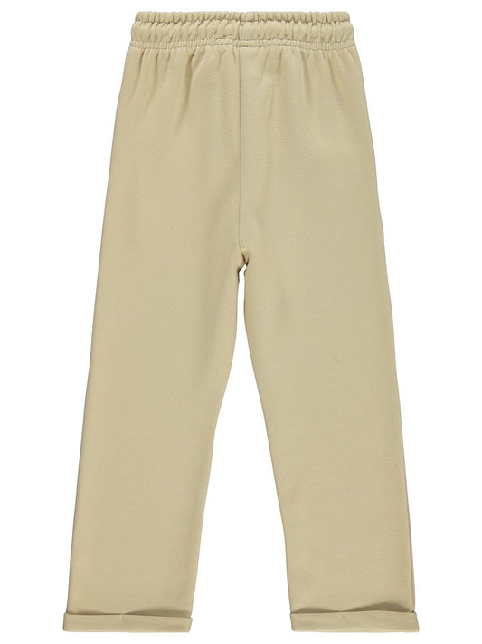 Civil Erkek Çocuk Pike Pantolon | Pike | Okul Kreş ve Günlük Kullanım - Bej