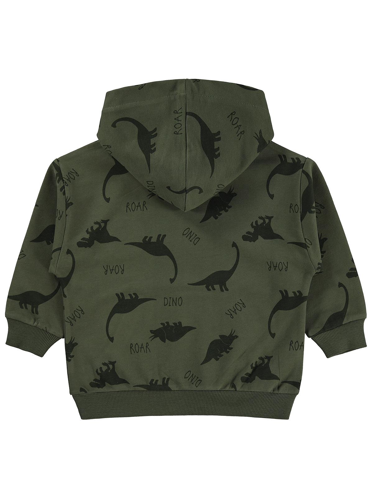 Civil Boys Dınosaur Walk Emp.Etiketli 2-5 Yaş Sweatshirt - Haki