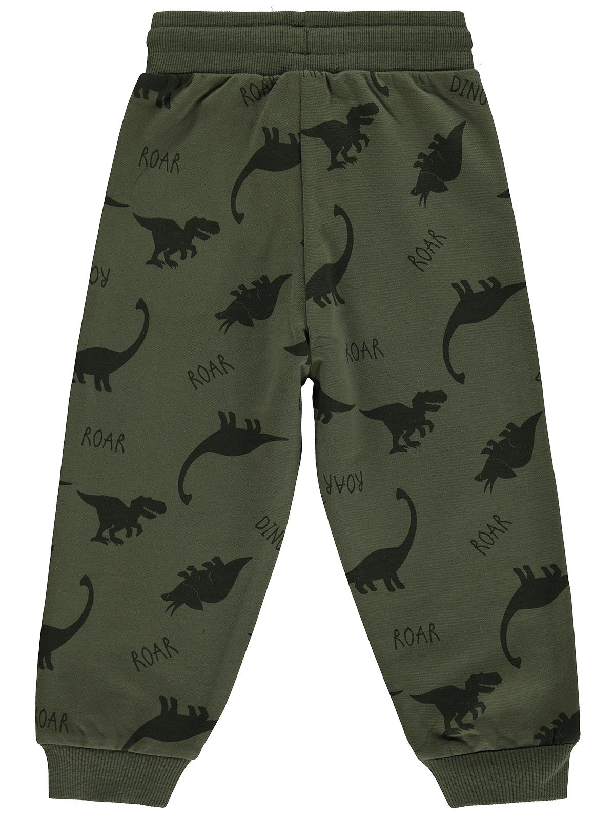 Civil Boys Dınosaur Walk Emp.Etiketli 2-5 Yaş Eşofman Altı - Haki
