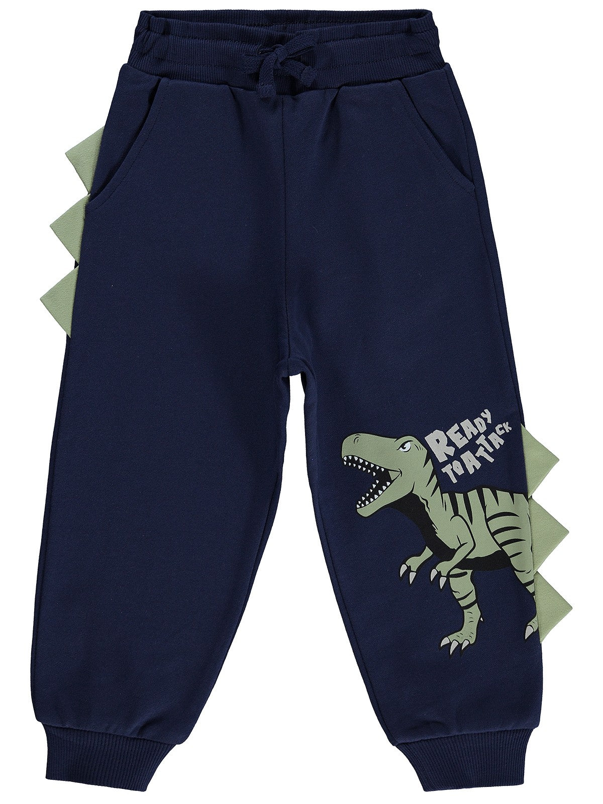 Civil Boys Trex Ready Attack Baskılı 2-5 Yaş Eşofman Altı - Lacivert