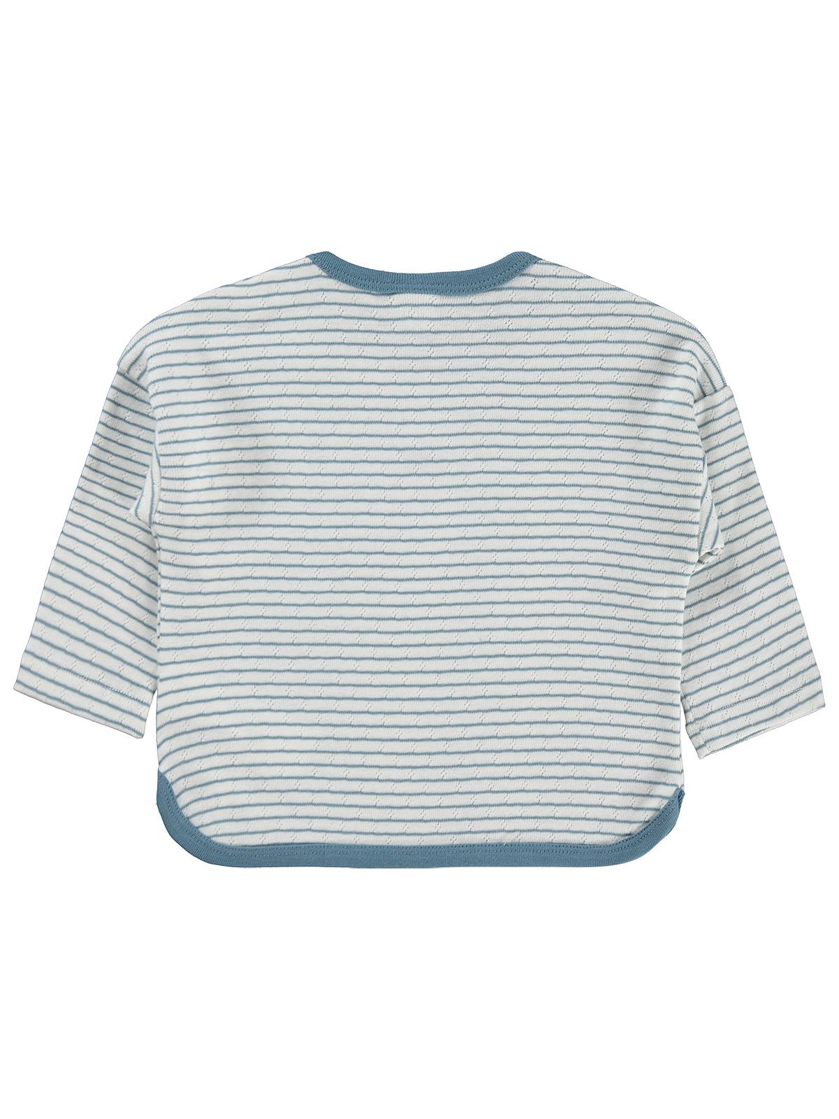 Civil Baby Çizgili 3-18 Ay Sweatshirt - Ekru