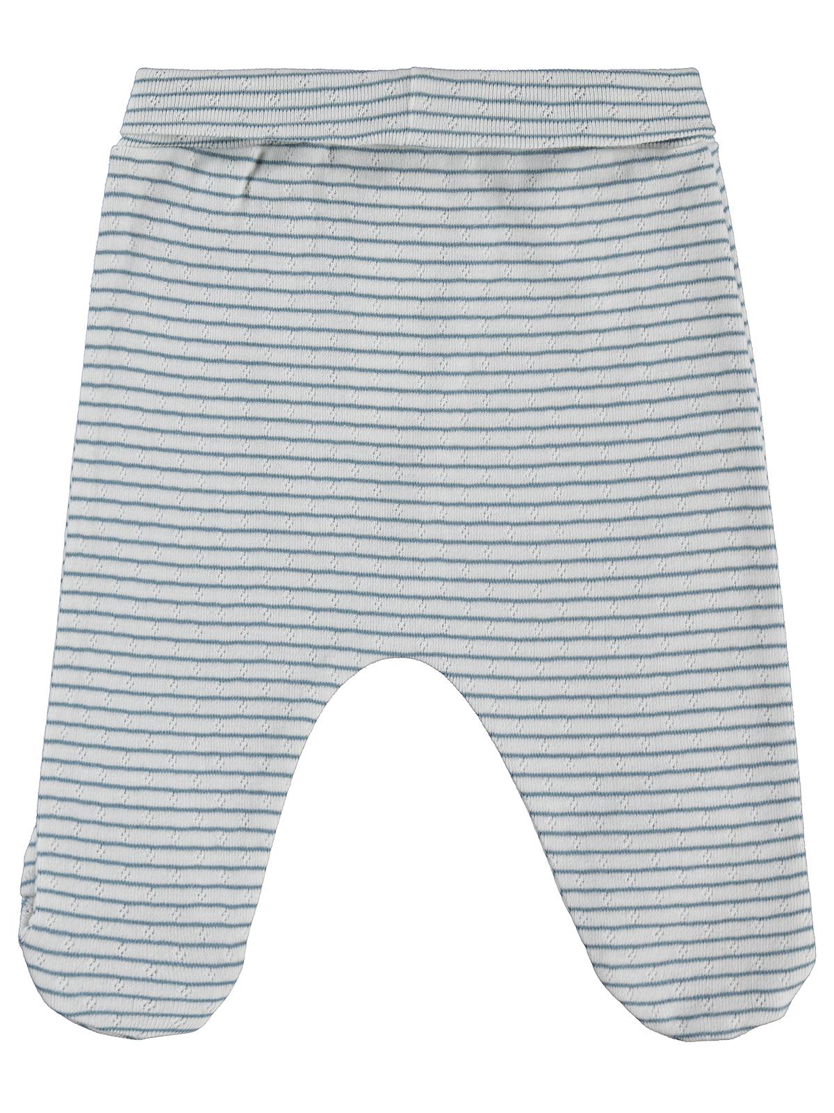 Civil Baby Çizgili 1-9 Ay Tek Alt Bebe - Ekru