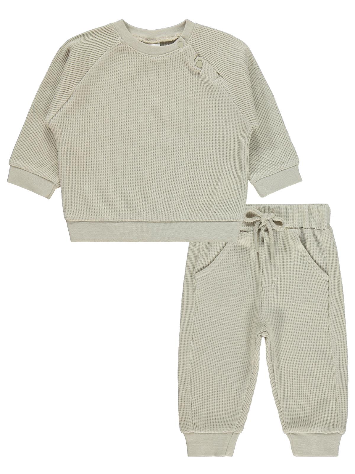 Civil Baby Basic 3-18 Ay Takım - Kahverengi