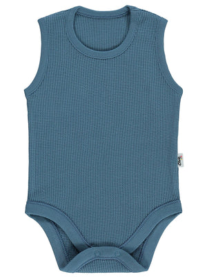 Civil Baby Basic 3-18 Ay Çıtçıtlı Badi - Mavi