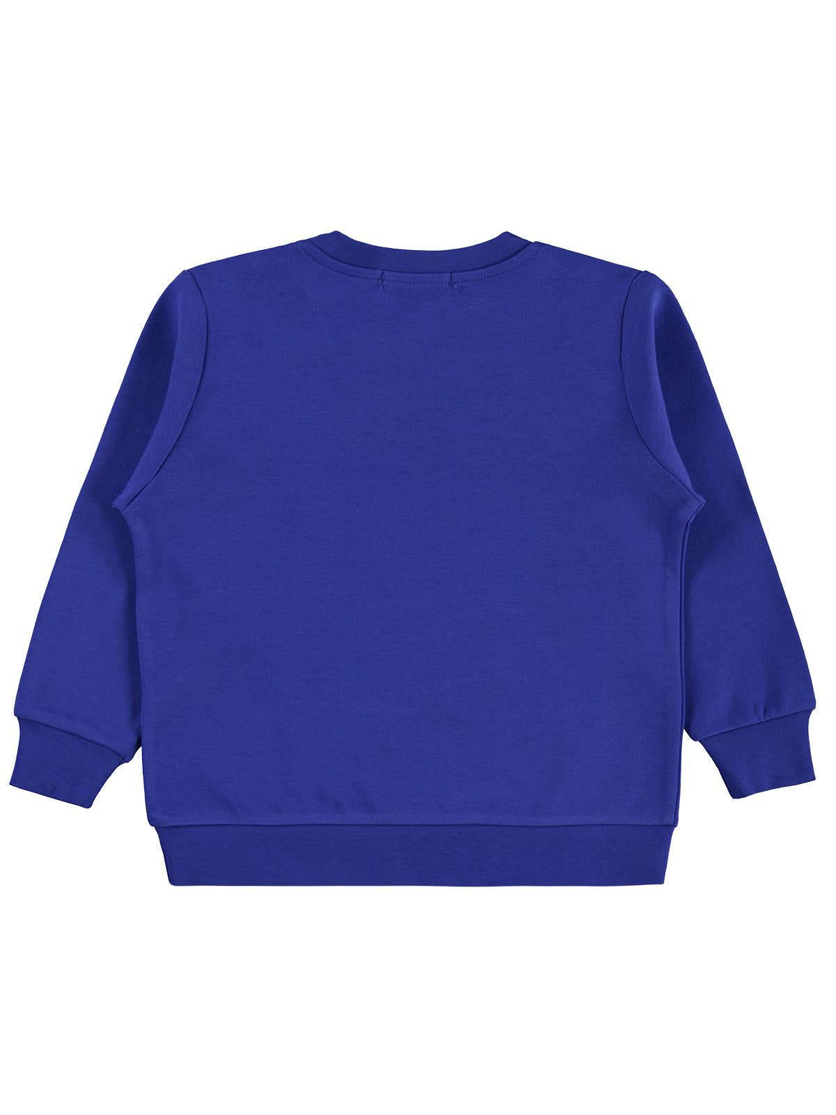 Civil Boys Astronot Baskılı 2-5 Yaş Sweatshirt Km - Mavi