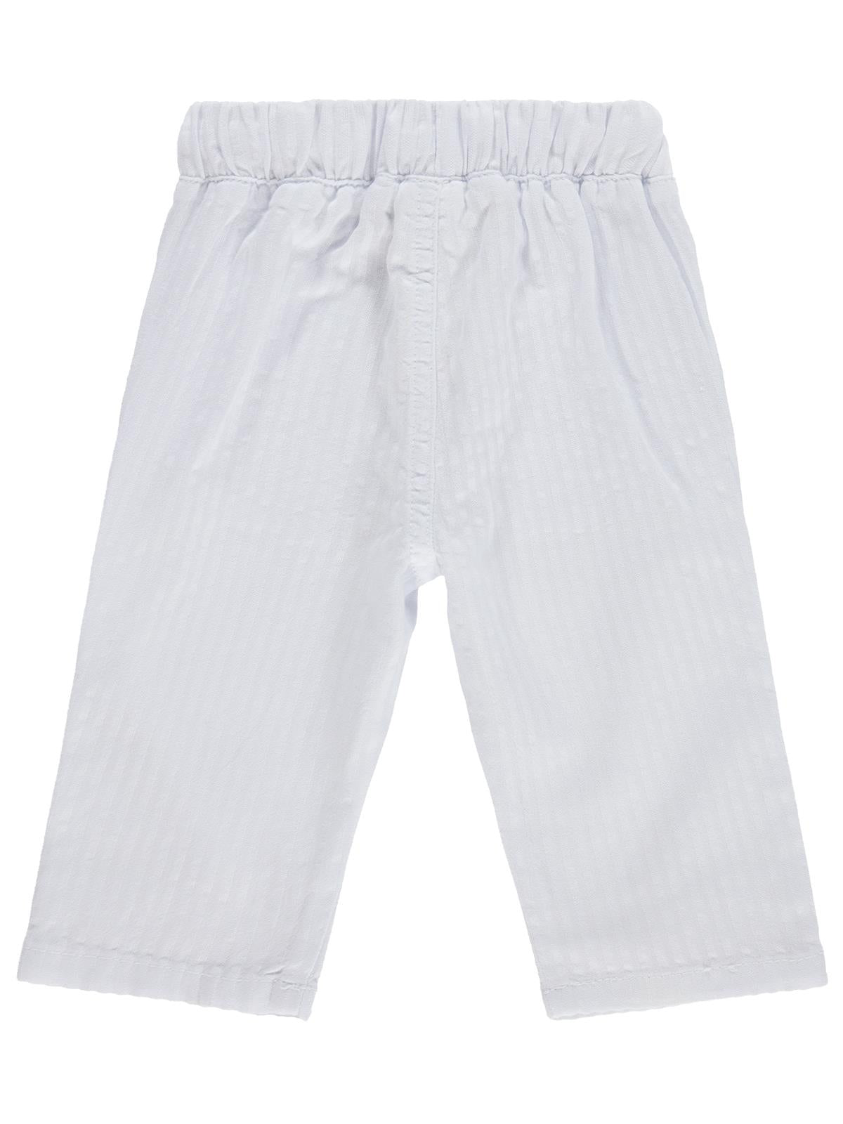 Civil Baby Yelken Nakışlı 6-18 Ay Pantolon - Beyaz