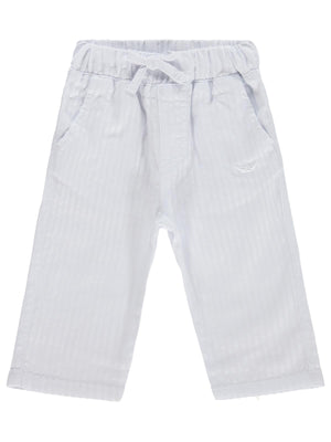 Civil Baby Yelken Nakışlı 6-18 Ay Pantolon - Beyaz