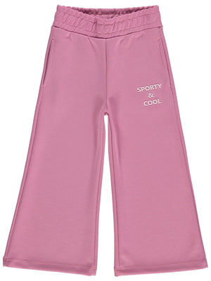 Civil Girls Sporty&Cool Baskılı 2-5 Yaş Eşofman Altı - Pembe