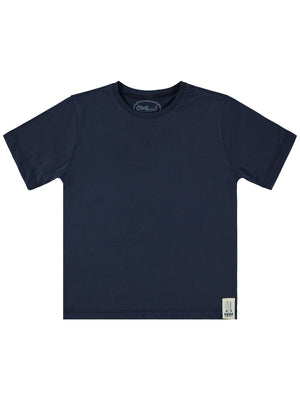 Civil Boys Basic Surf Etiketli 10-13 Yaş Tişört  - Lacivert